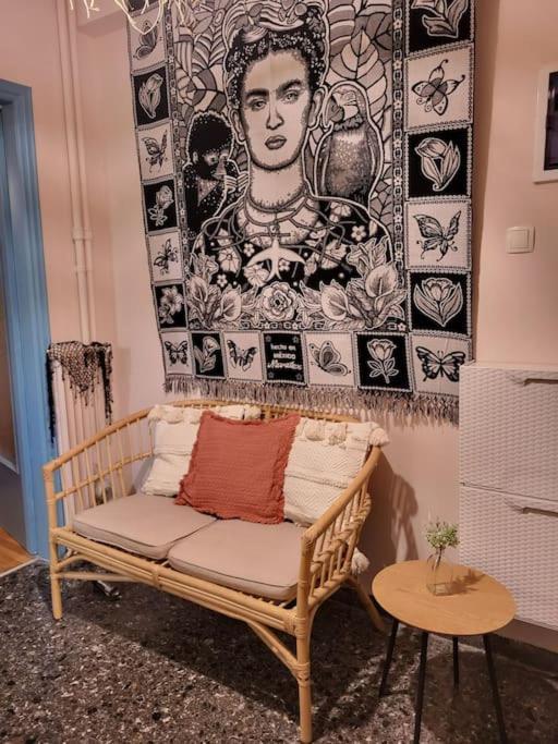 Viva La Frida Boho Apartment In Central أثينا المظهر الخارجي الصورة